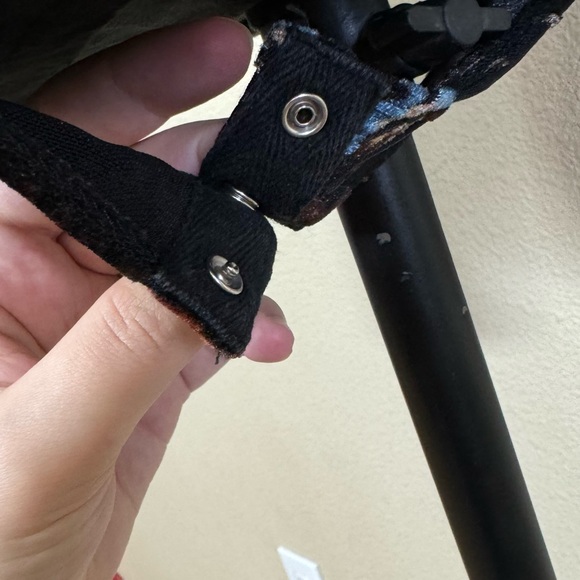 ASTR top women small long sleeve vneck shoulder pad velvet detail bodysuit black - Picture 4 of 11